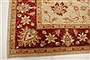 Pishavar Beige Hand Knotted 81 X 99 Area Rug 250-21213 Thumb 18