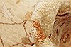 Pishavar Beige Hand Knotted 81 X 99 Area Rug 250-21213 Thumb 7