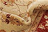 Pishavar Beige Hand Knotted 81 X 99 Area Rug 250-21213 Thumb 8