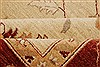 Pishavar Beige Hand Knotted 81 X 99 Area Rug 250-21213 Thumb 11