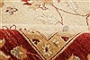 Pishavar Beige Hand Knotted 81 X 99 Area Rug 250-21213 Thumb 12