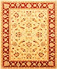 Pishavar Beige Hand Knotted 81 X 99 Area Rug 250-21213 Thumb 0