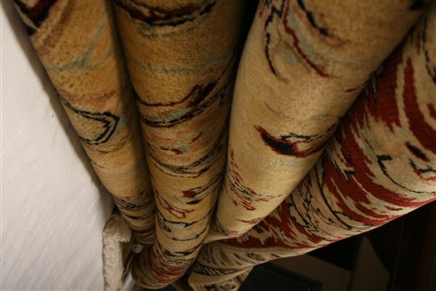 Kashan Beige Hand Knotted 61 X 811  Area Rug 253-21217 Image 10