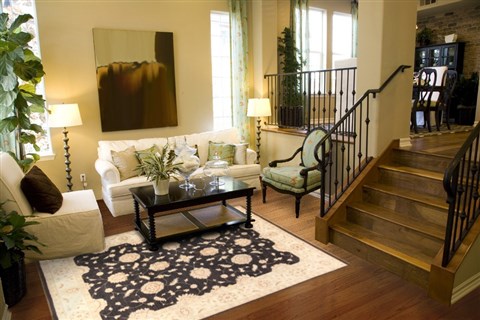 Chobi Black Hand Knotted 710 X 910  Area Rug 300-21225 Image 3