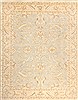 Chobi Blue Hand Knotted 81 X 100  Area Rug 300-21237 Thumb 0