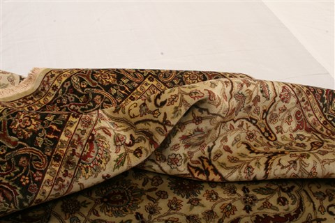Indo-Nepal Brown Hand Knotted 80 X 910 Area Rug 100-21247 Image 6