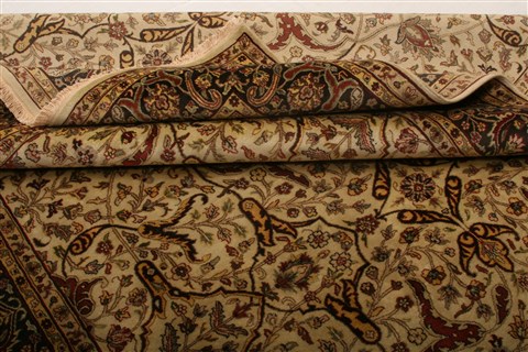 Indo-Nepal Brown Hand Knotted 80 X 910 Area Rug 100-21247 Image 15