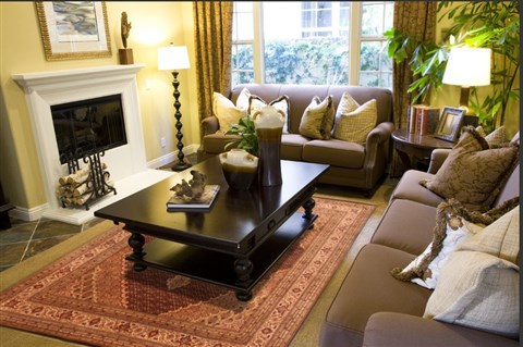 Tabriz Brown Hand Knotted 80 X 100 Area Rug 100-21248 Image 5