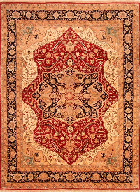 Heriz Red Hand Knotted 810 X 118 Area Rug 100-21250 Image 0