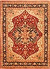 Heriz Red Hand Knotted 810 X 118  Area Rug 100-21250 Thumb 0