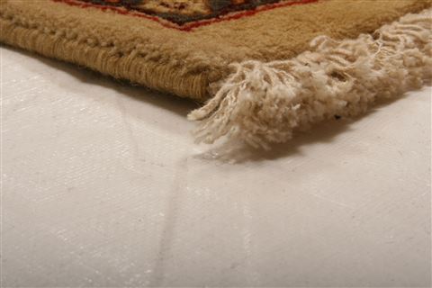 Kashan Yellow Hand Knotted 811 X 118  Area Rug 100-21252 Image 8