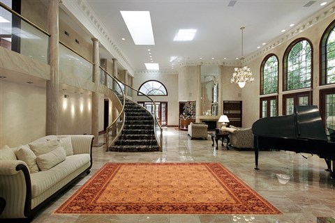 Kashan Yellow Hand Knotted 811 X 118  Area Rug 100-21252 Image 3