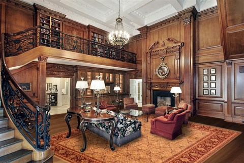 Kashan Yellow Hand Knotted 811 X 118  Area Rug 100-21252 Image 1