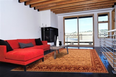 Kashan Yellow Hand Knotted 811 X 118  Area Rug 100-21252 Image 2