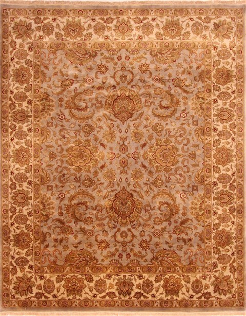 Jaipur Blue Hand Knotted 710 X 98 Area Rug 100-21253 Image 0