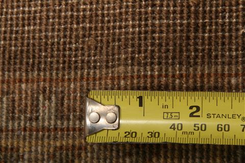 Kashan Beige Hand Knotted 711 X 99  Area Rug 253-21255 Image 30