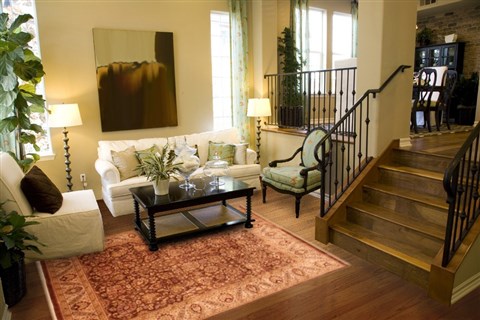 Kashan Beige Hand Knotted 711 X 99  Area Rug 253-21255 Image 9