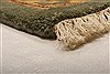 Chobi Blue Hand Knotted 711 X 910 Area Rug 100-21257 Thumb 9