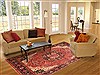 Heriz Red Hand Knotted 82 X 911  Area Rug 100-21259 Thumb 5