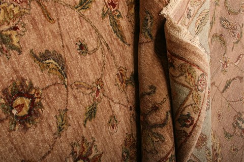 Ziegler Red Hand Knotted 90 X 121  Area Rug 253-21262 Image 23