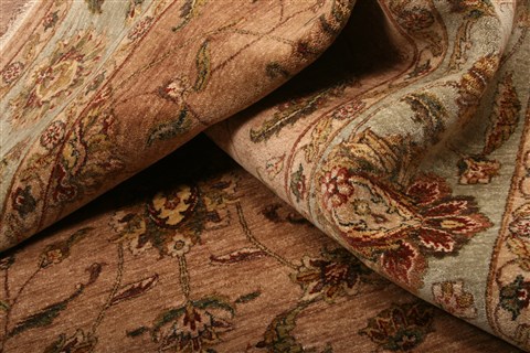 Ziegler Red Hand Knotted 90 X 121  Area Rug 253-21262 Image 8