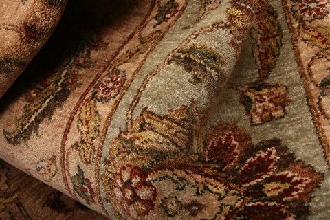 Ziegler Red Hand Knotted 90 X 121  Area Rug 253-21262 Image 11