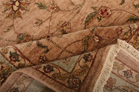 Ziegler Red Hand Knotted 90 X 121  Area Rug 253-21262 Image 21