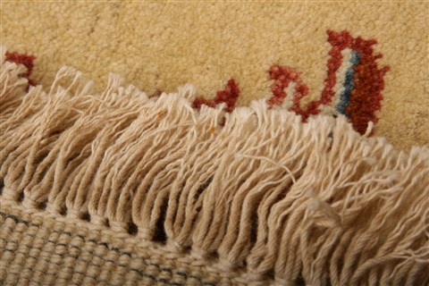 Heriz Beige Hand Knotted 80 X 911 Area Rug 100-21268 Image 30