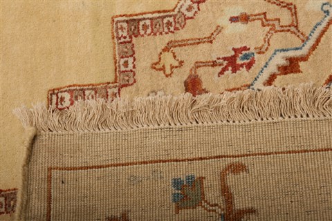 Heriz Beige Hand Knotted 80 X 911 Area Rug 100-21268 Image 34
