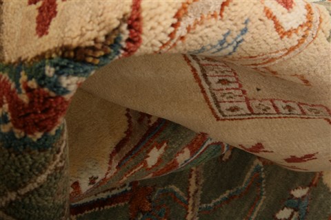 Heriz Beige Hand Knotted 80 X 911 Area Rug 100-21268 Image 18