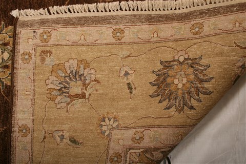 Chobi Brown Hand Knotted 80 X 105 Area Rug 100-21269 Image 32