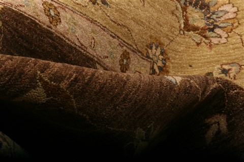 Chobi Brown Hand Knotted 80 X 105 Area Rug 100-21269 Image 12