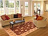 Chobi Brown Hand Knotted 80 X 105  Area Rug 100-21269 Thumb 3