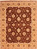 Chobi Brown Hand Knotted 80 X 105 Area Rug 100-21269 Thumb 0