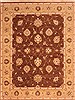 Chobi Brown Hand Knotted 80 X 105  Area Rug 100-21269 Thumb 0