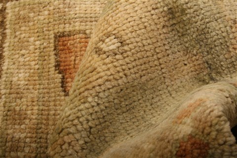 Oushak Green Hand Knotted 92 X 1110 Area Rug 100-21274 Image 6