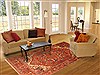 Heriz Red Hand Knotted 80 X 911  Area Rug 253-21277 Thumb 3