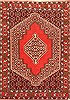 Sanandaj Red Hand Knotted 24 X 33  Area Rug 100-21298 Thumb 0