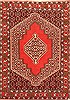 Sanandaj Red Hand Knotted 24 X 33  Area Rug 100-21298 Thumb 0