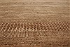 Modern Brown Hand Knotted 100 X 139 Area Rug 250-21302 Thumb 10