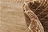 Modern Brown Hand Knotted 100 X 139 Area Rug 250-21302 Thumb 2