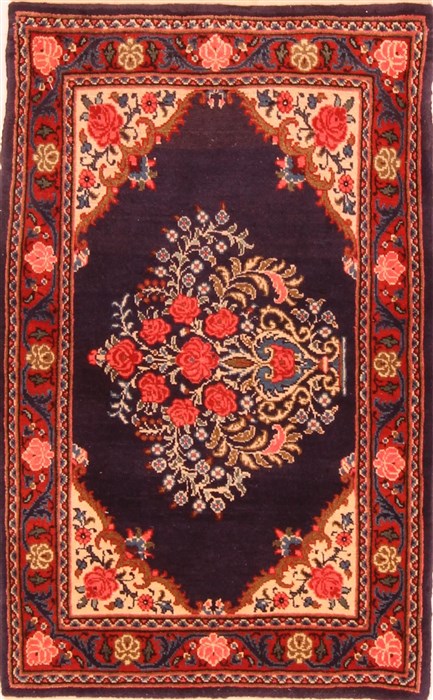 Bidjar Blue Hand Knotted 24 X 38  Area Rug 100-21326 Image 0