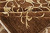 Modern Brown Hand Knotted 101 X 141 Area Rug 100-21327 Thumb 10