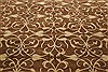 Modern Brown Hand Knotted 101 X 141  Area Rug 100-21327 Thumb 15