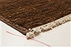 Modern Brown Hand Knotted 101 X 141 Area Rug 100-21327 Thumb 16