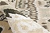 Modern Grey Runner Hand Knotted 41 X 100 Area Rug 250-21328 Thumb 1