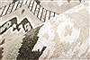 Modern Grey Runner Hand Knotted 41 X 100 Area Rug 250-21328 Thumb 2