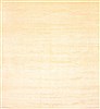 Modern Beige Hand Knotted 99 X 1311 Area Rug 250-21330 Thumb 0