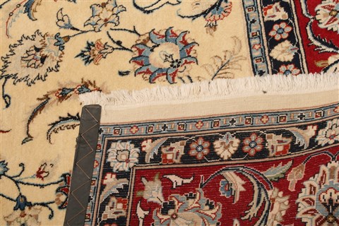 Nain White Hand Knotted 82 X 117  Area Rug 100-21332 Image 19