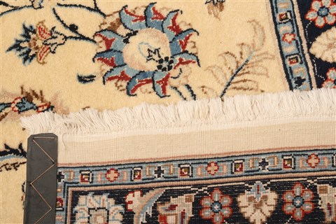 Nain White Hand Knotted 82 X 117  Area Rug 100-21332 Image 22